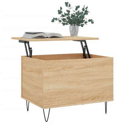 Tavolino Salotto Rovere Sonoma 60x44,5x45 cm Legno Multistrato | homemem39