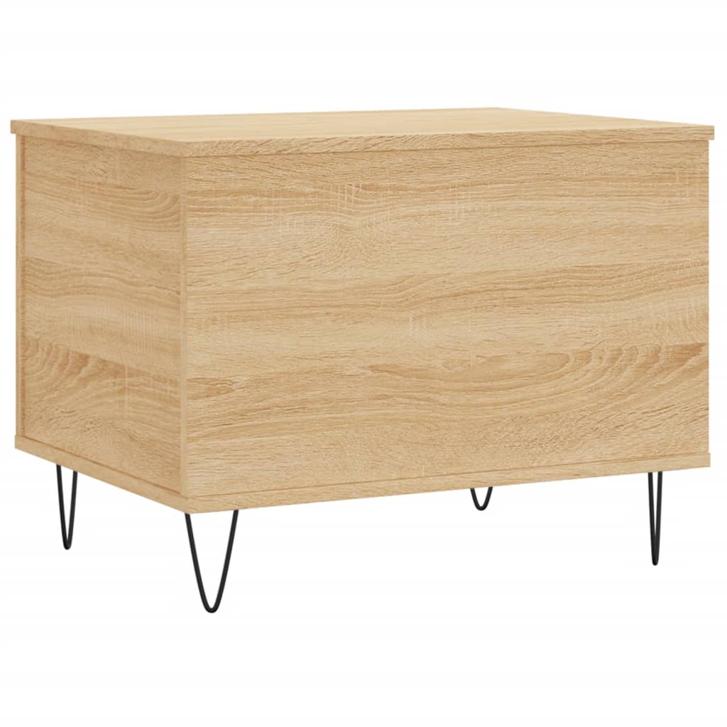 Tavolino Salotto Rovere Sonoma 60x44,5x45 cm Legno Multistrato | homemem39