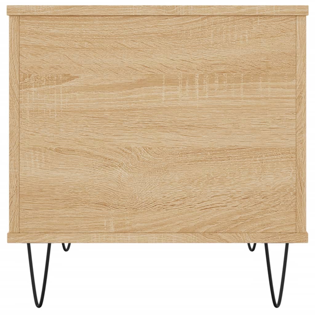 Tavolino Salotto Rovere Sonoma 60x44,5x45 cm Legno Multistrato | homemem39