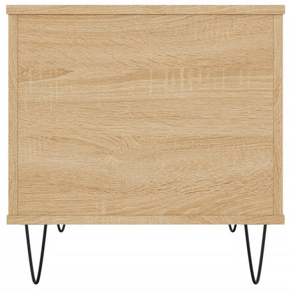 Tavolino Salotto Rovere Sonoma 60x44,5x45 cm Legno Multistrato | homemem39