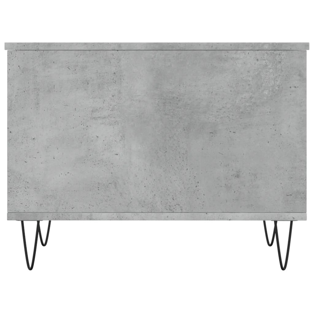 Tavolino Salotto Grigio Cemento 60x44,5x45 cm Legno Multistrato | homemem39