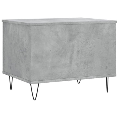 Tavolino Salotto Grigio Cemento 60x44,5x45 cm Legno Multistrato | homemem39