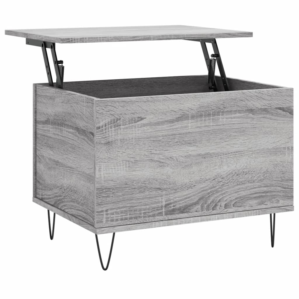 Tavolino Salotto Grigio Sonoma 60x44,5x45 cm Legno Multistrato | homemem39