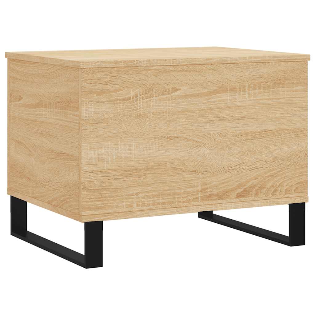 Tavolino Salotto Rovere Sonoma 60x44,5x45 cm Legno Multistrato | homemem39