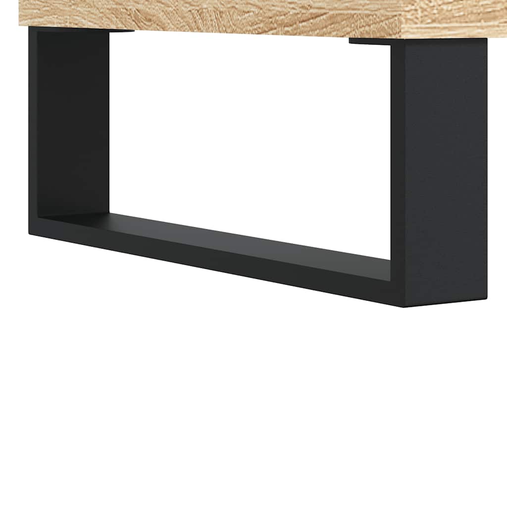Tavolino Salotto Rovere Sonoma 60x44,5x45 cm Legno Multistrato | homemem39