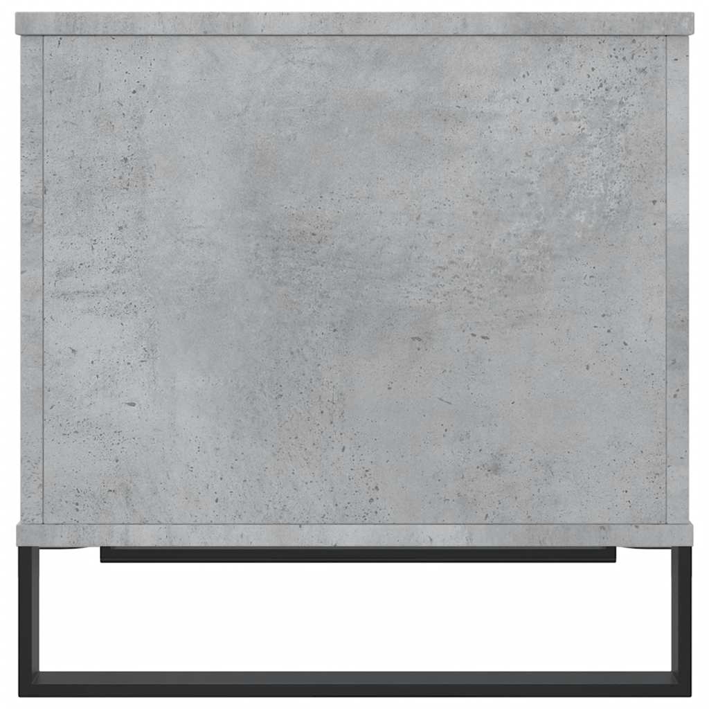 Tavolino Salotto Grigio Cemento 60x44,5x45 cm Legno Multistrato | homemem39