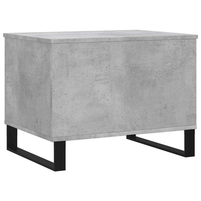 Tavolino Salotto Grigio Cemento 60x44,5x45 cm Legno Multistrato | homemem39