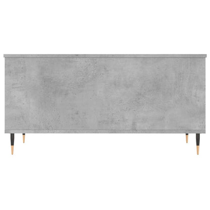 Tavolino Salotto Grigio Cemento 90x44,5x45 cm Legno Multistrato | homemem39