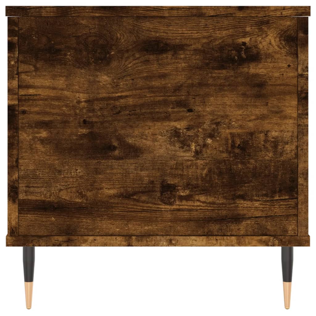 Tavolino da Salotto Rovere Fumo 90x44,5x45 cm Legno Multistrato | homemem39