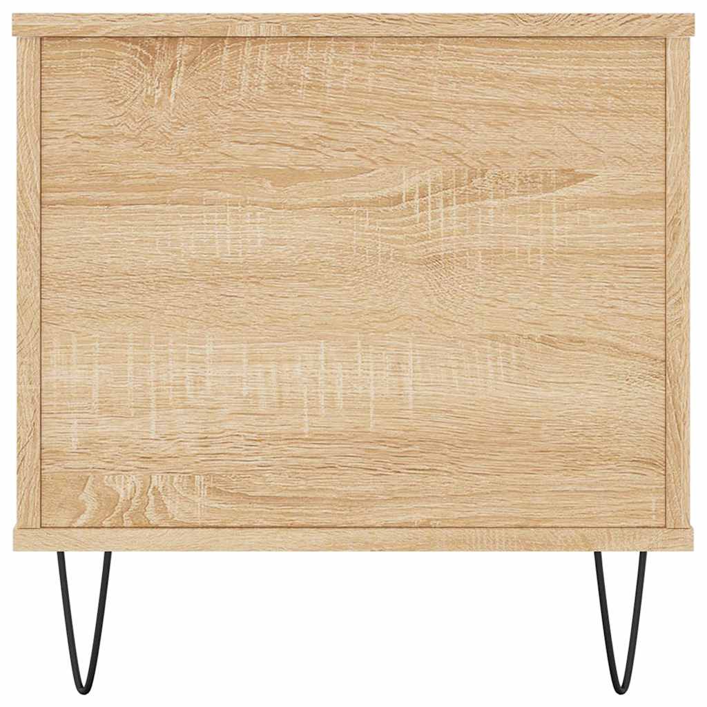 Tavolino Salotto Rovere Sonoma 90x44,5x45 cm Legno Multistrato | homemem39