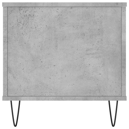 Tavolino Salotto Grigio Cemento 90x44,5x45 cm Legno Multistrato | homemem39
