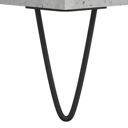 Tavolino Salotto Grigio Cemento 90x44,5x45 cm Legno Multistrato | homemem39