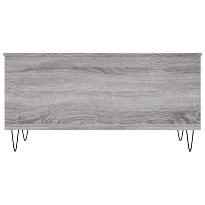 Tavolino Salotto Grigio Sonoma 90x44,5x45 cm Legno Multistrato | homemem39