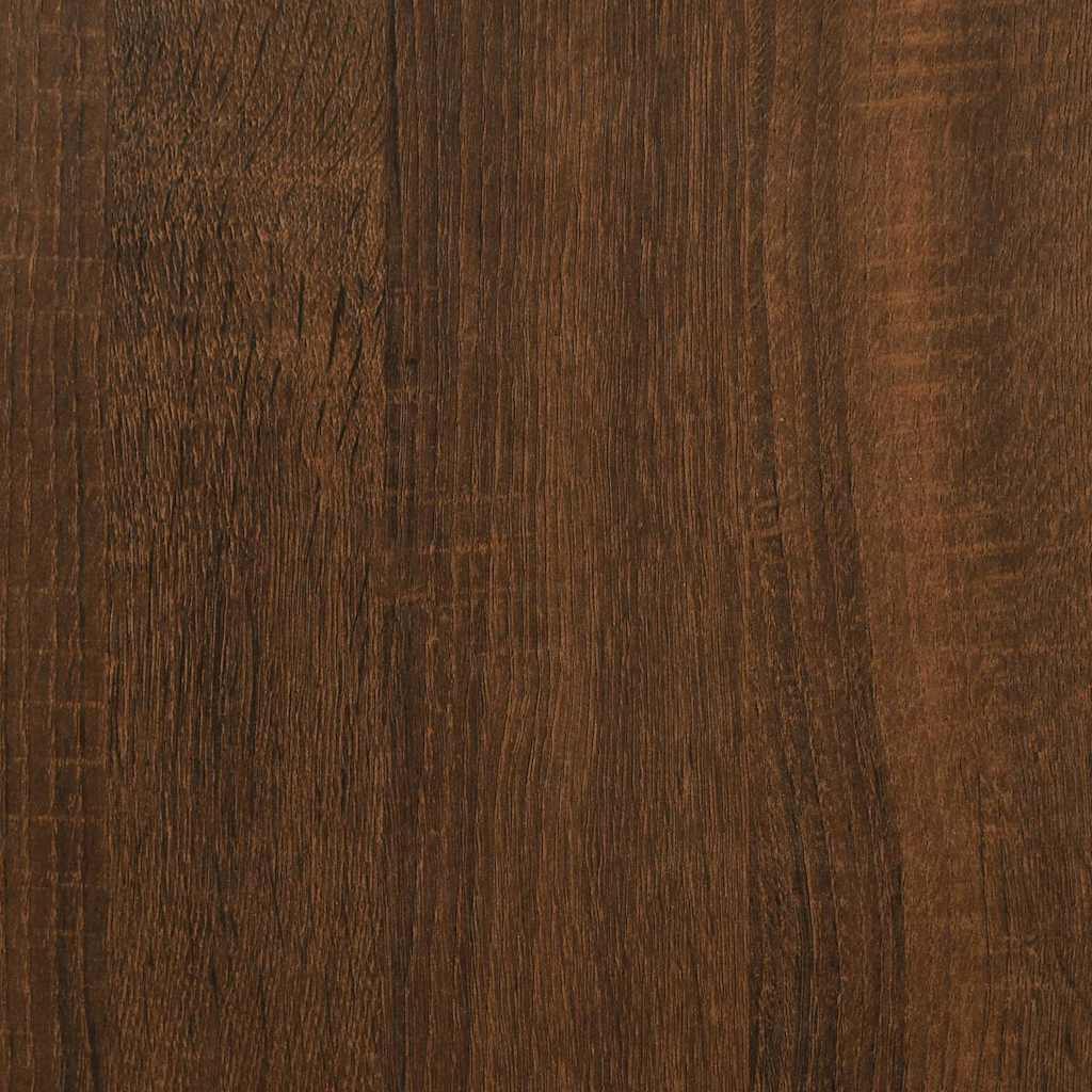 Tavolino Salotto Rovere Marrone 90x44,5x45 cm Legno Multistrato | homemem39