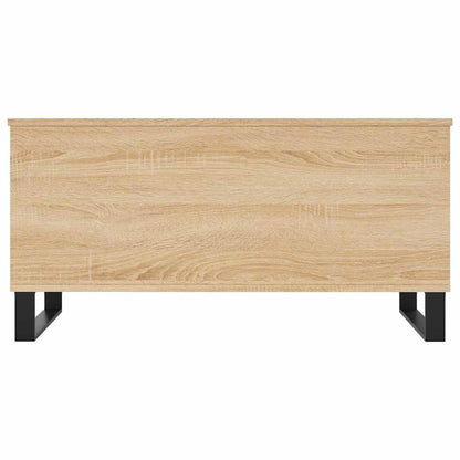 Tavolino Salotto Rovere Sonoma 90x44,5x45 cm Legno Multistrato | homemem39
