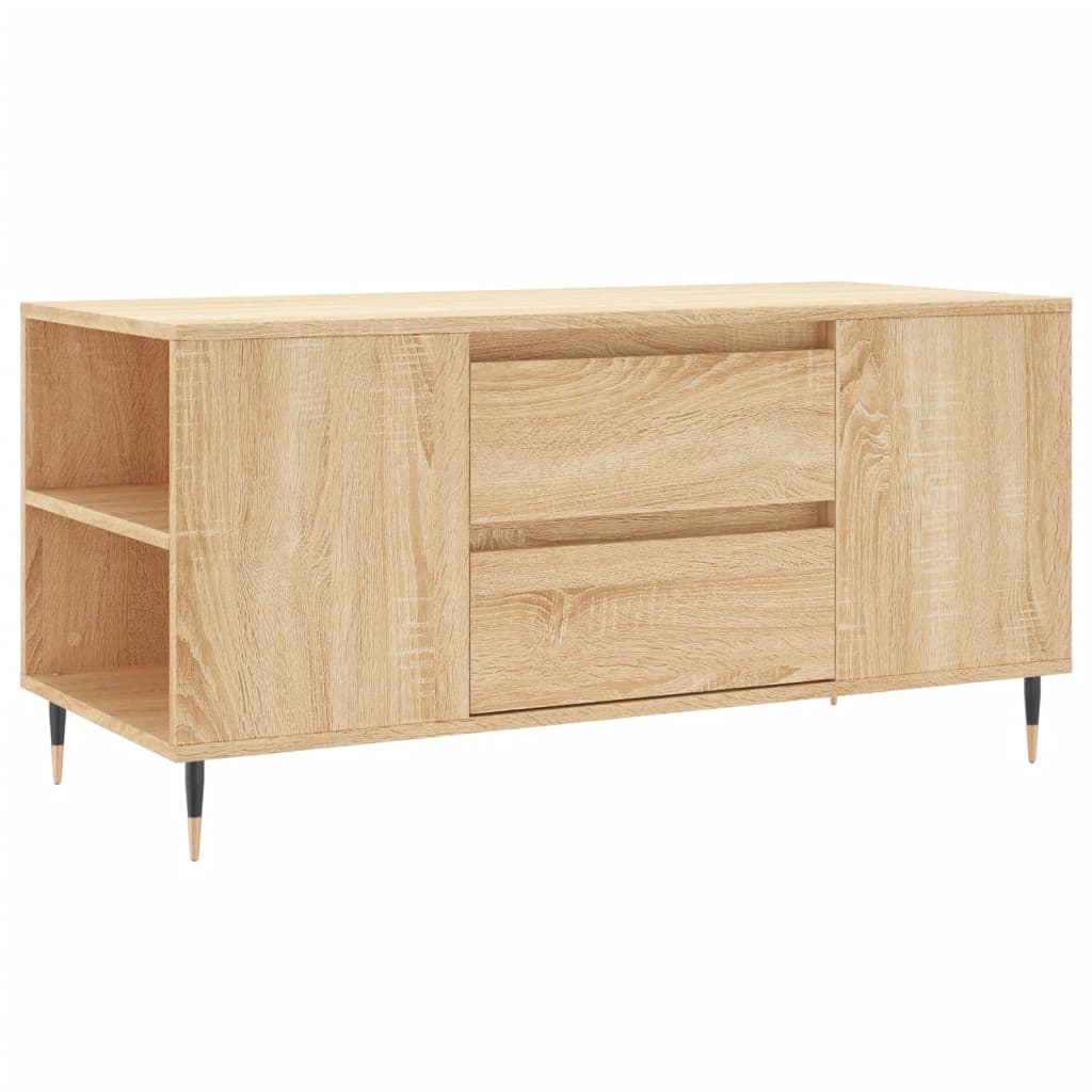 Tavolino Salotto Rovere Sonoma 102x44,5x50 cm Legno Multistrato | homemem39