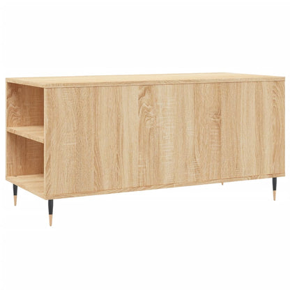 Tavolino Salotto Rovere Sonoma 102x44,5x50 cm Legno Multistrato | homemem39