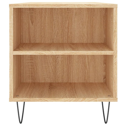Tavolino Salotto Rovere Sonoma 102x44,5x50 cm Legno Multistrato | homemem39