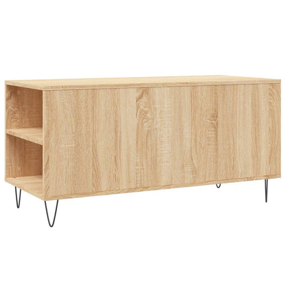 Tavolino Salotto Rovere Sonoma 102x44,5x50 cm Legno Multistrato | homemem39