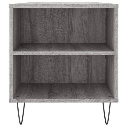 Tavolino Salotto Grigio Sonoma 102x44,5x50 cm Legno Multistrato | homemem39