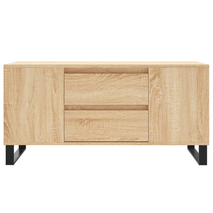 Tavolino Salotto Rovere Sonoma 102x44,5x50 cm Legno Multistrato | homemem39