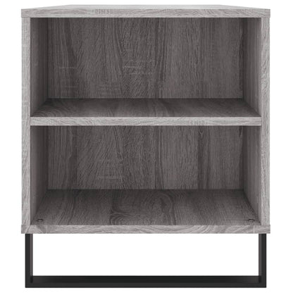 Tavolino Salotto Grigio Sonoma 102x44,5x50 cm Legno Multistrato | homemem39