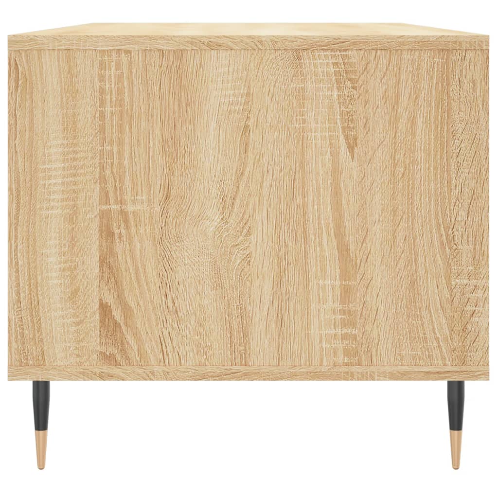 Tavolino da Salotto Rovere Sonoma 90x49x45 cm Legno Multistrato | homemem39