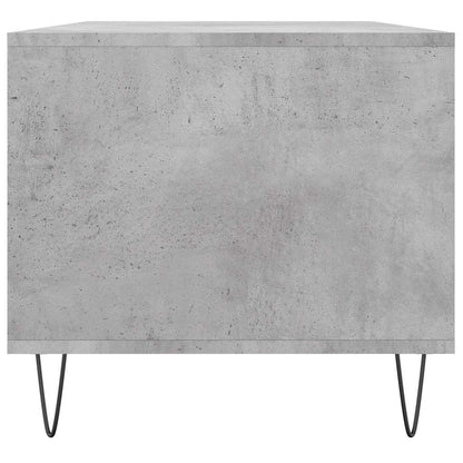 Tavolino Salotto Grigio Cemento 90x49x45 cm Legno Multistrato | homemem39