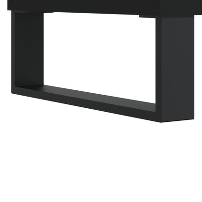 Mobile Porta TV Nero 160x35x55 cm in Legno Multistrato