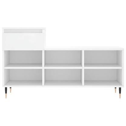 Scarpiera Bianca 102x36x60 cm in Legno Multistrato - homemem39