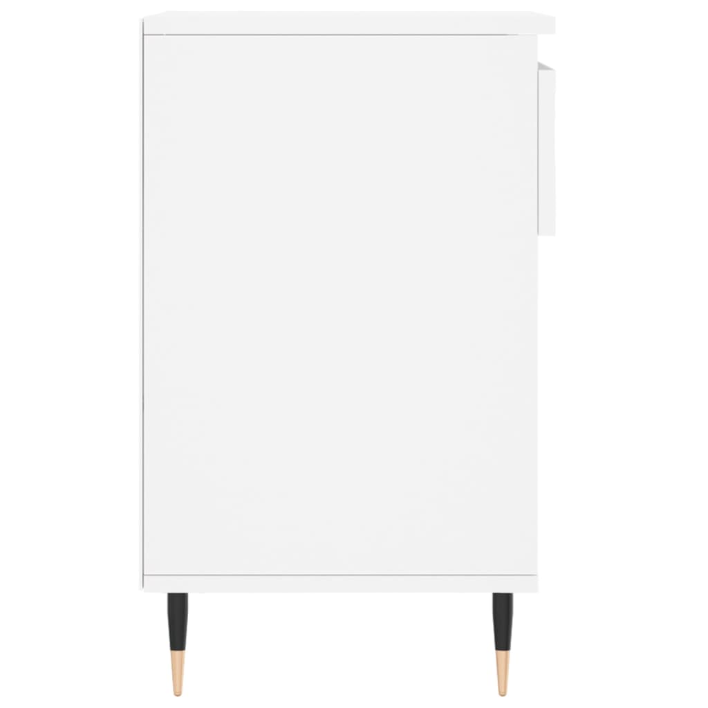 Scarpiera Bianca 102x36x60 cm in Legno Multistrato - homemem39