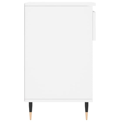 Scarpiera Bianca 102x36x60 cm in Legno Multistrato - homemem39