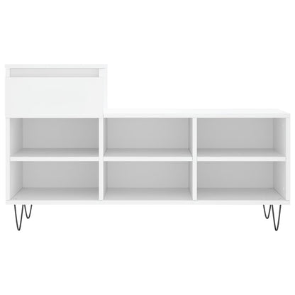Scarpiera Bianca 102x36x60 cm in Legno Multistrato - homemem39