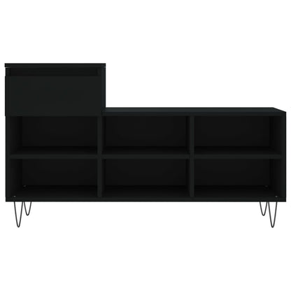 Scarpiera Nera 102x36x60 cm in Legno Multistrato - homemem39