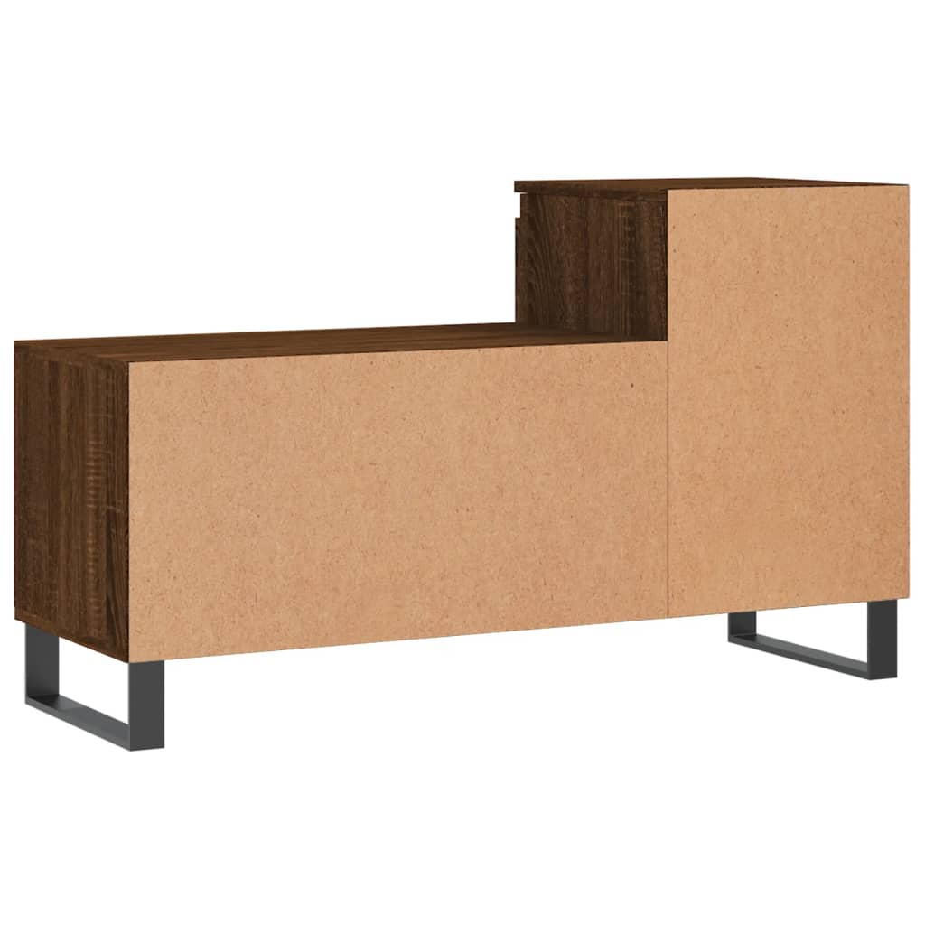 Scarpiera Rovere Marrone 102x36x60 cm in Legno Multistrato - homemem39
