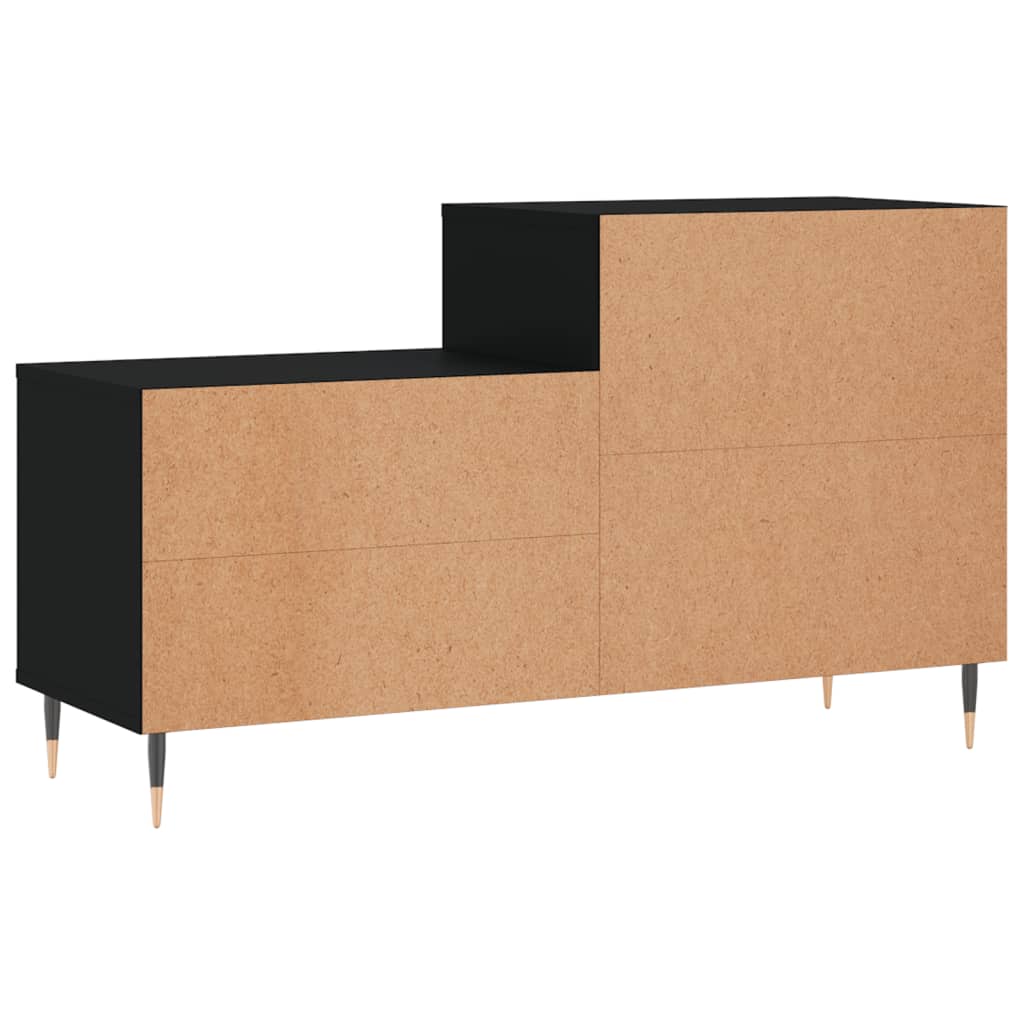 Scarpiera Nera 102x36x60 cm in Legno Multistrato - homemem39
