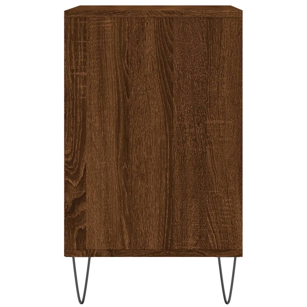 Scarpiera Rovere Marrone 102x36x60 cm in Legno Multistrato - homemem39