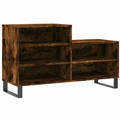 Scarpiera Rovere Fumo 102x36x60 cm in Legno Multistrato - homemem39