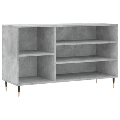 Scarpiera Grigio Cemento 102x36x60 cm in Legno Multistrato - homemem39