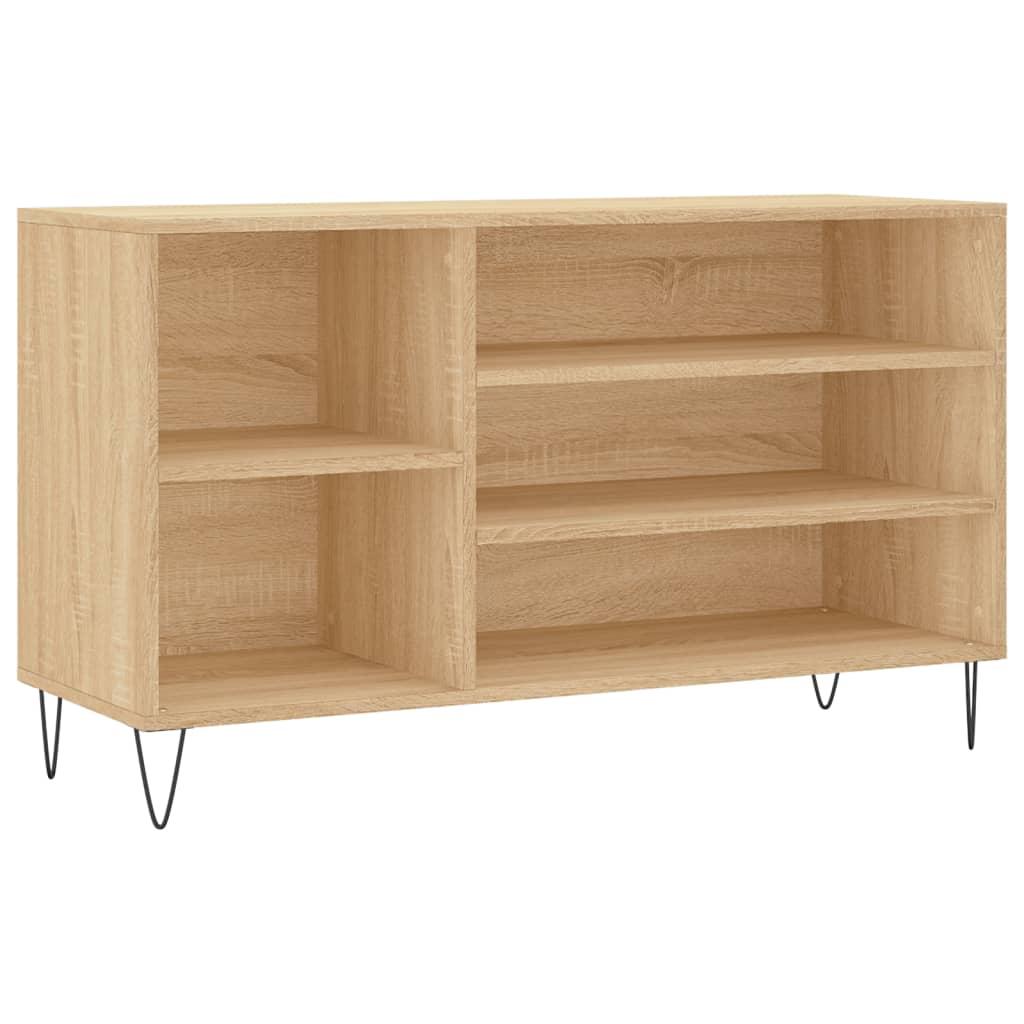 Scarpiera Rovere Sonoma 102x36x60 cm in Legno Multistrato - homemem39