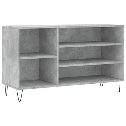 Scarpiera Grigio Cemento 102x36x60 cm in Legno Multistrato - homemem39