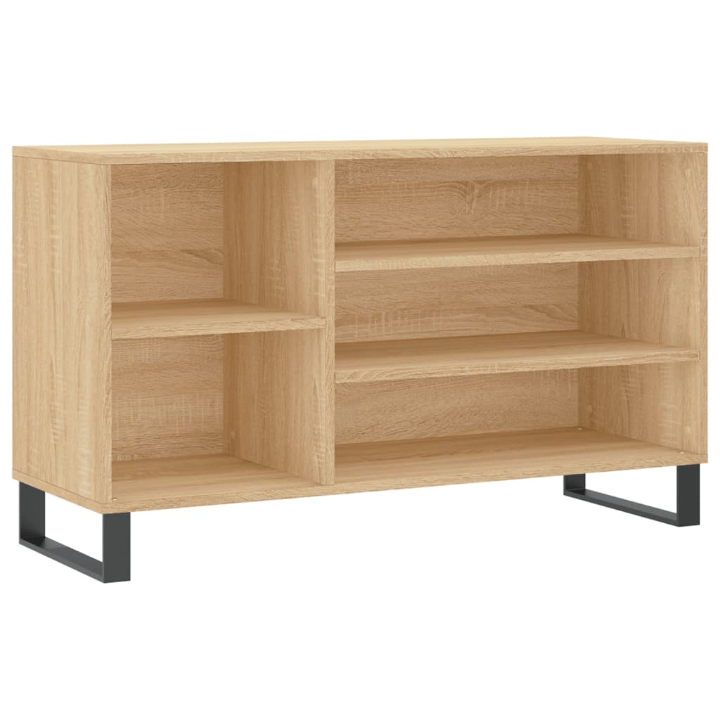 Scarpiera Rovere Sonoma 102x36x60 cm in Legno Multistrato - homemem39