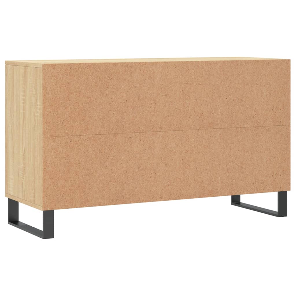 Scarpiera Rovere Sonoma 102x36x60 cm in Legno Multistrato - homemem39
