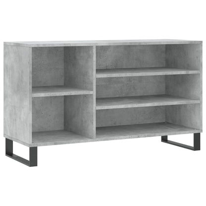 Scarpiera Grigio Cemento 102x36x60 cm in Legno Multistrato - homemem39