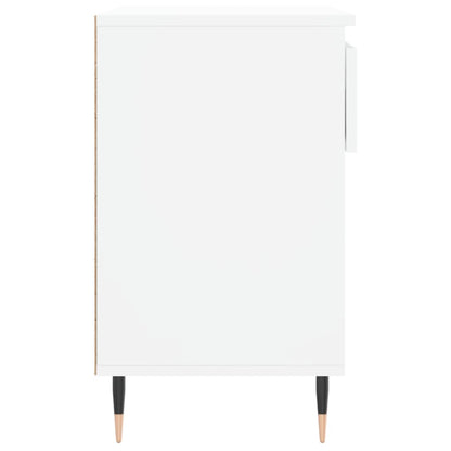 Scarpiera Bianca 70x36x60 cm in Legno Multistrato - homemem39