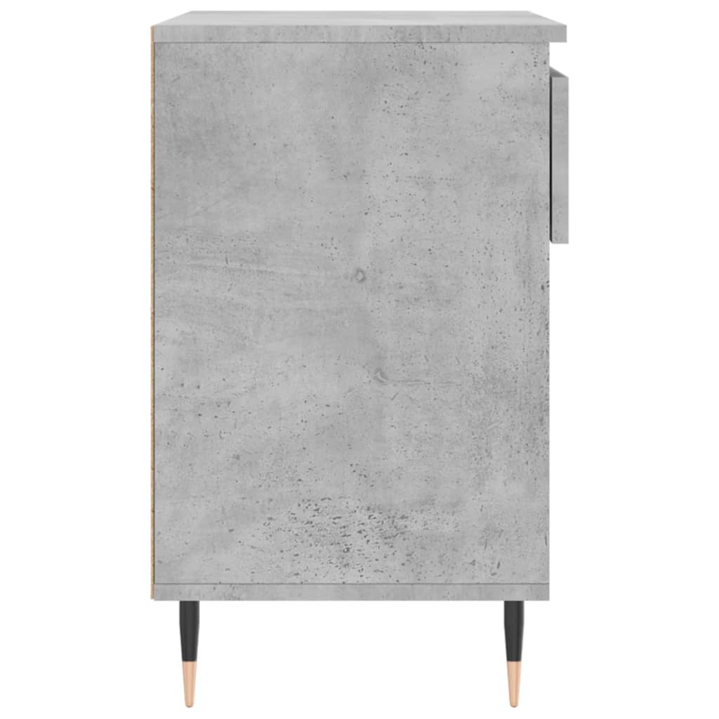 Scarpiera Grigio Cemento 70x36x60 cm in Legno Multistrato - homemem39
