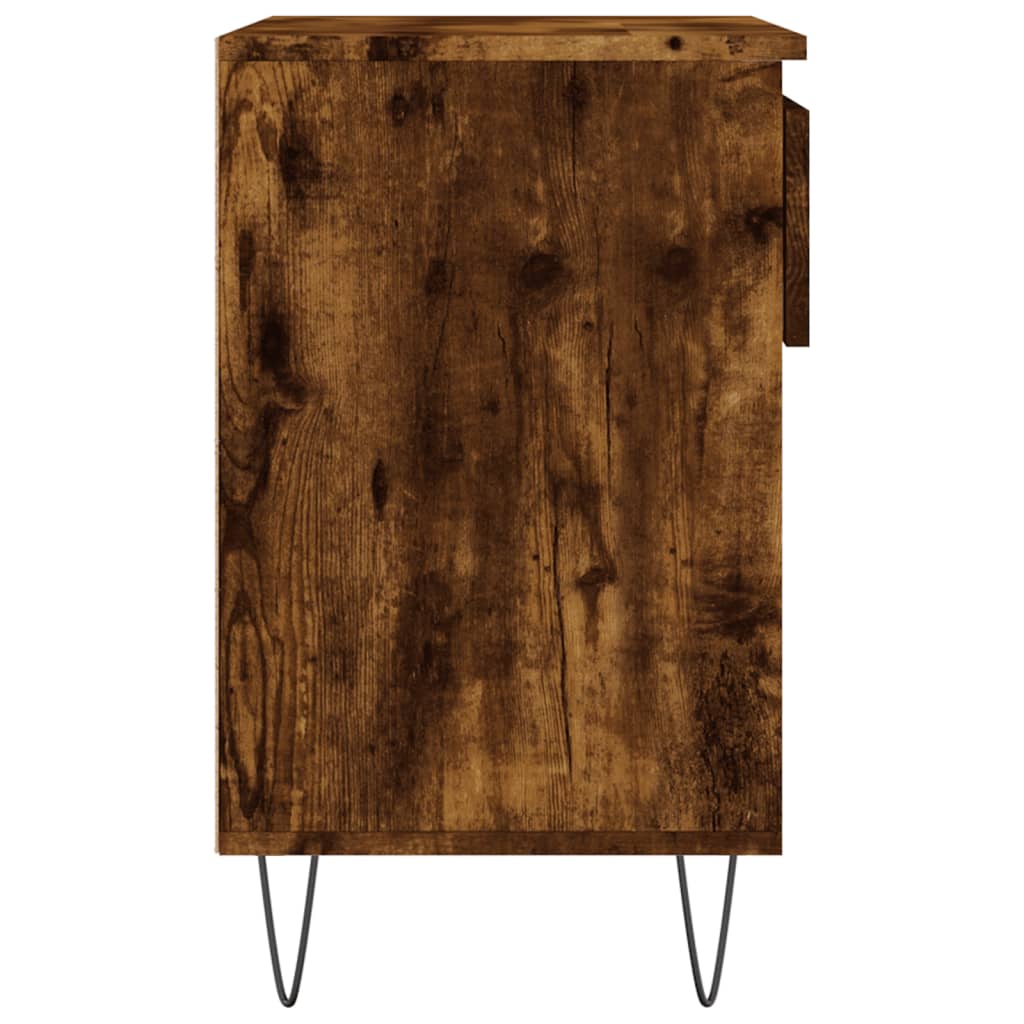 Scarpiera Rovere Fumo 70x36x60 cm in Legno Multistrato - homemem39