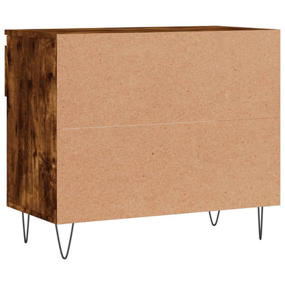 Scarpiera Rovere Fumo 70x36x60 cm in Legno Multistrato - homemem39