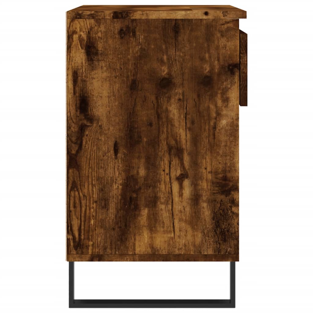 Scarpiera Rovere Fumo 70x36x60 cm in Legno Multistrato - homemem39