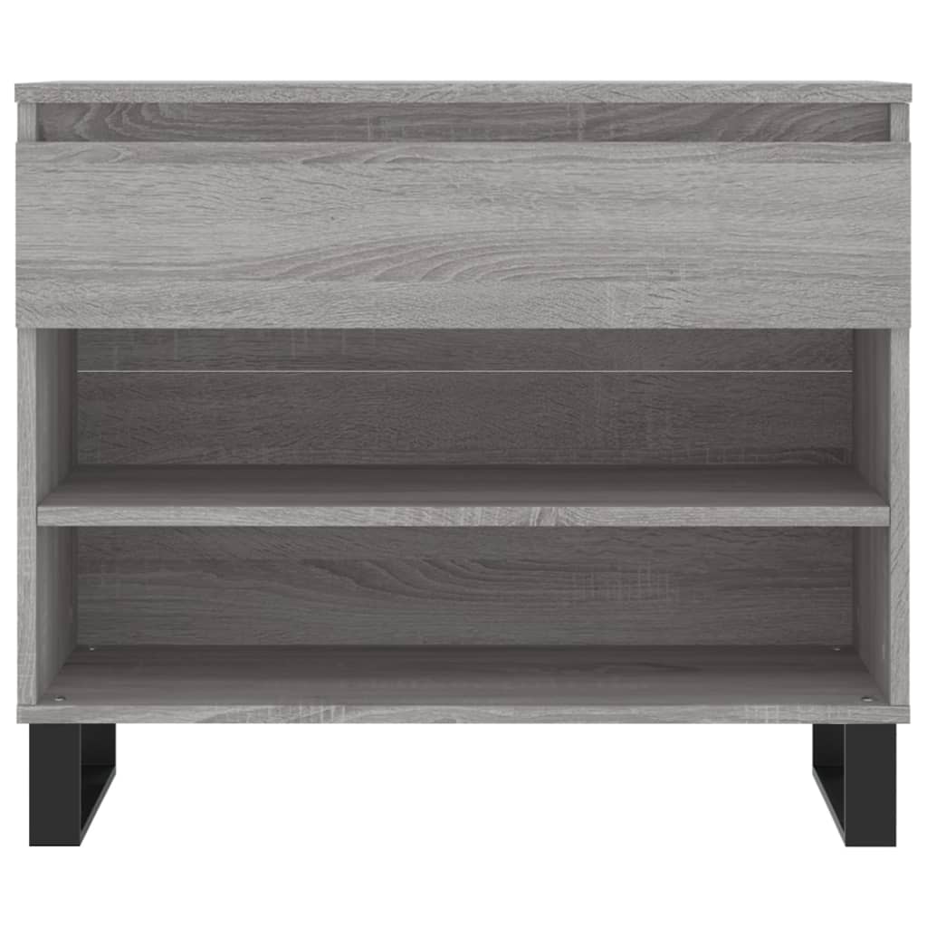 Scarpiera Grigio Sonoma 70x36x60 cm in Legno Multistrato - homemem39
